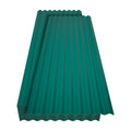 25 Pcs Plastic Roof Panels, 60.2" Corrugated Roofing Sheets with Steel Screws for Pergola, Gazebo, Shed, Patio, Garages,Green (Set of 25)